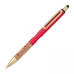 Długopis metalowy touch pen Czerwony