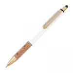 Długopis metalowy touch pen Biały