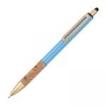 Długopis metalowy touch pen Jasnoniebieski