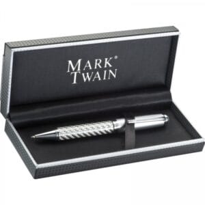 Długopis metalowy Columbia Mark Twain Szary