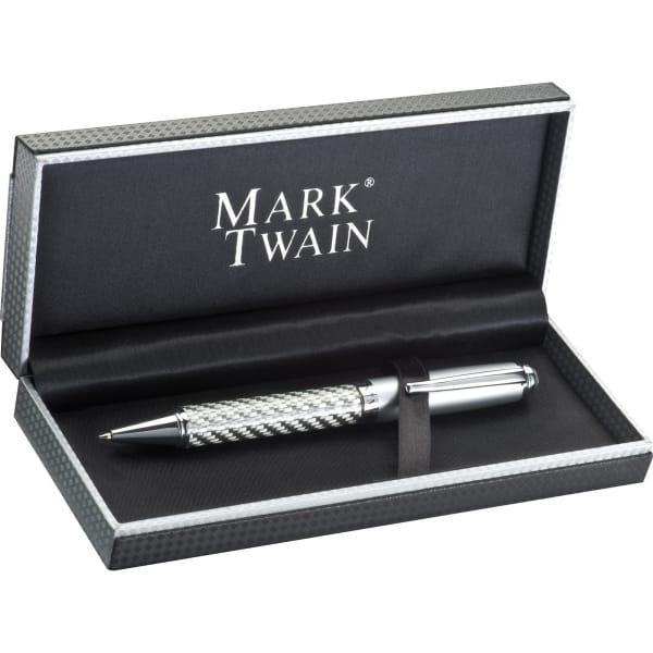 Długopis metalowy Columbia Mark Twain Szary