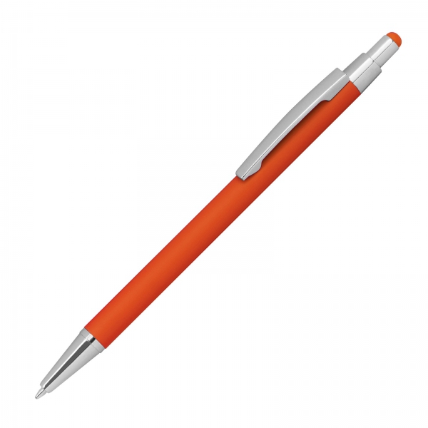 Długopis metalowy touch pen soft touch Pomarańczowy
