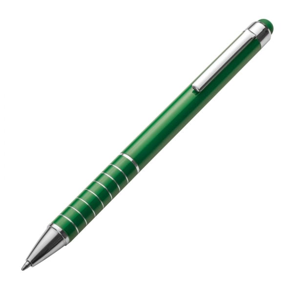 Długopis metalowy touch pen Zielony