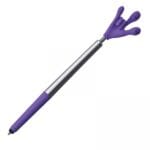 Długopis plastikowy touch pen CrisMa Smile Hand Fioletowy