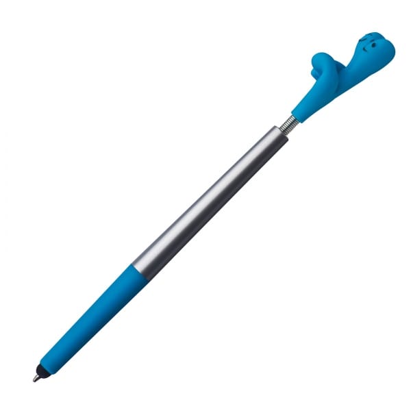 Długopis plastikowy touch pen CrisMa Smile Hand Turkusowy