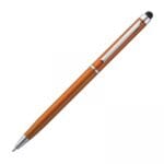 Długopis plastikowy touch pen Pomarańczowy