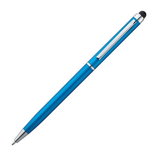 Długopis plastikowy touch pen Jasnoniebieski