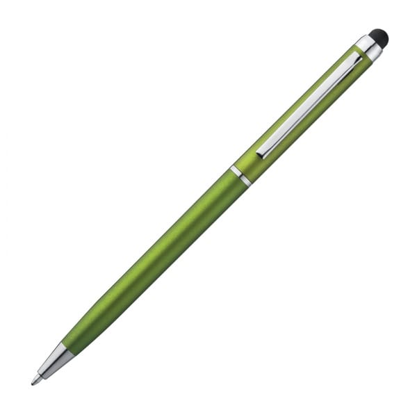 Długopis plastikowy touch pen Jasnozielony