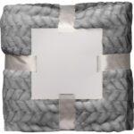 Duży koc Szary