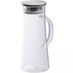 Dzbanek szklany z sitkiem 1400 ml Przeźroczysty