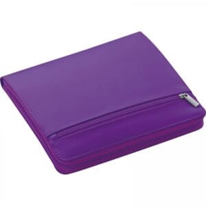 Folder A5 z notatnikiem w linie CrisMa Fioletowy