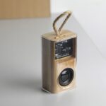 Głośnik bluetooth transparentny Beżowy