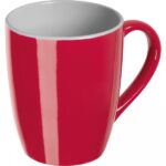 Kubek ceramiczny 300 ml Czerwony