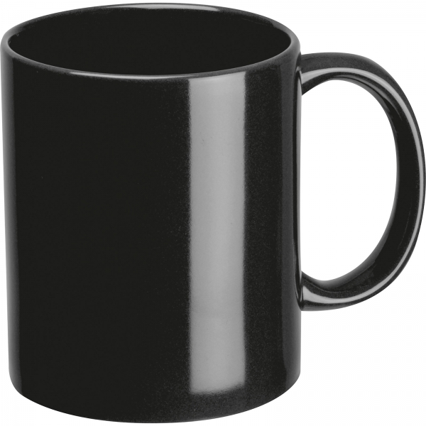 Kubek ceramiczny 300 ml Czarny