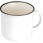 Kubek ceramiczny 350 ml Biały