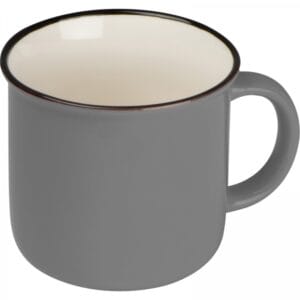 Kubek ceramiczny 350 ml Szary