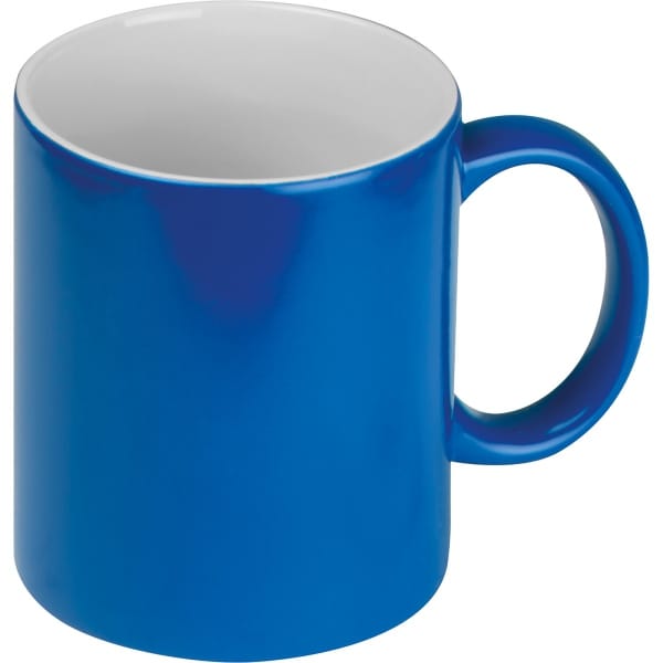 Kubek ceramiczny do sublimacji zmieniający kolor 300 ml Niebieski