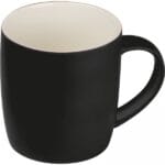 Kubek ceramiczny soft touch 300 ml Czarny