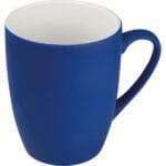 Kubek ceramiczny soft touch 300 ml Niebieski