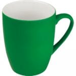 Kubek ceramiczny soft touch 300 ml Zielony