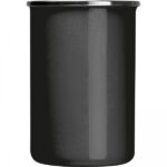 Kubek metalowy emaliowany 550 ml Czarny