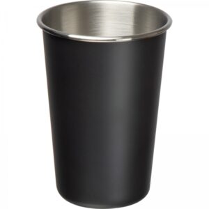 Kubek stalowy 480 ml Czarny