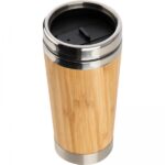 Kubek termiczny bambusowy 400 ml Beżowy
