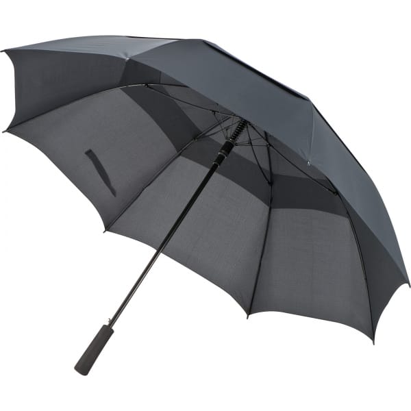 Parasol automatyczny XXL do gry w golfa ø132 cm Czarny