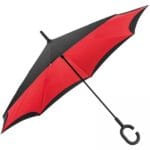 Parasol manualny odwrócony ø120 cm Czerwony