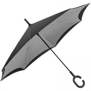 Parasol manualny odwrócony ø120 cm Szary