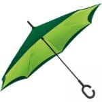 Parasol manualny odwrócony ø120 cm Jasnozielony