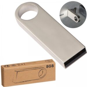 Pendrive metalowy 8GB Szary