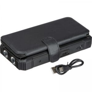 Power bank 20000 mAh solarny Czarny