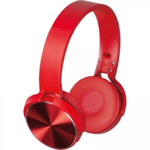 Słuchawki nauszne bluetooth Czerwony