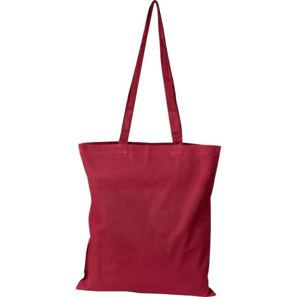 Torba bawełniana z długimi uszami 140 g/m2 Bordowy