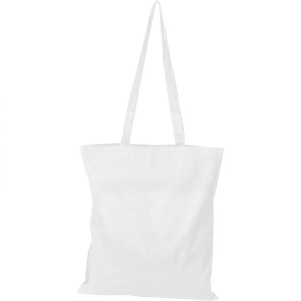 Torba bawełniana z długimi uszami 140 g/m2 Biały