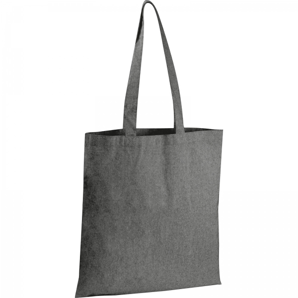 Torba bawełniana z długimi uszami 140 g/m2 Czarny