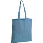 Torba bawełniana z długimi uszami 140 g/m2 Niebieski