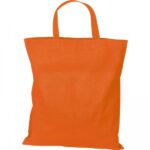 Torba bawełniana z krótkimi uszami 140 g/m2 Pomarańczowy
