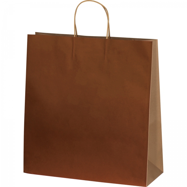 Torba papierowa duża 120 g/m2 Brązowy