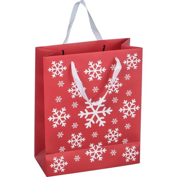 Torebka prezentowa, duża XMAS Czerwony