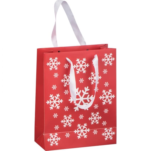 Torebka prezentowa, mała XMAS Czerwony