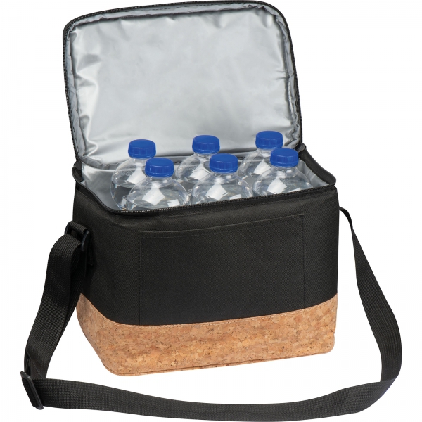 Torba termiczna na 6 puszek 500 ml Czarny