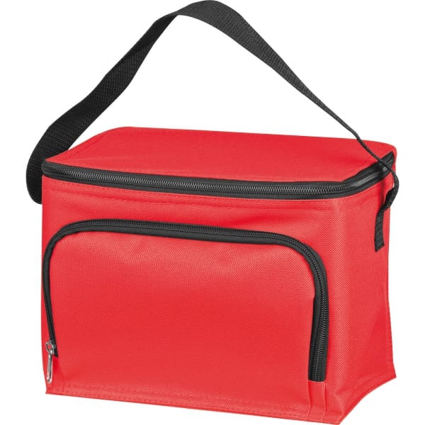 Torba termiczna na 6 puszek 500 ml Czerwony