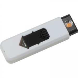 Zapalniczka z ładowaniem USB Biały