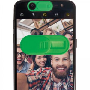 Zaślepka na kamerę w telefonie Zielony