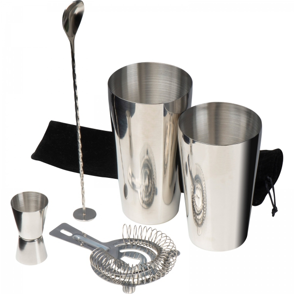 Zestaw barmański 750 ml i 30 ml Szary