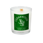 Świeca sojowa 190g Cotton Fresh Przeźroczysty
