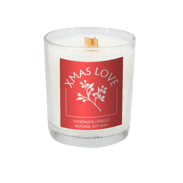 Świeca sojowa 190g Cotton Fresh Przeźroczysty