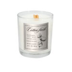 Świeca sojowa 190g Cotton Fresh Przeźroczysty